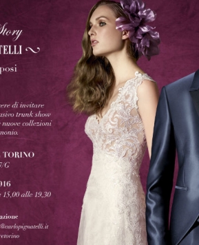 Torino, appuntamento con il «trunk show» di Carlo Pignatelli