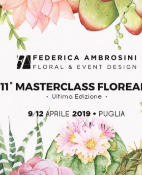 “Masterclass Floreale” di Federica Ambrosini, via all’XI edizione: ecco il programma