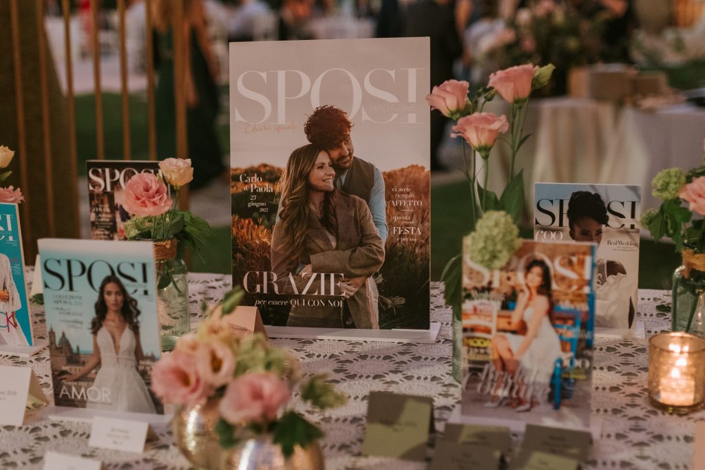 Il tableau de mariage ispirato a tutte le copertine di Sposi Magazine