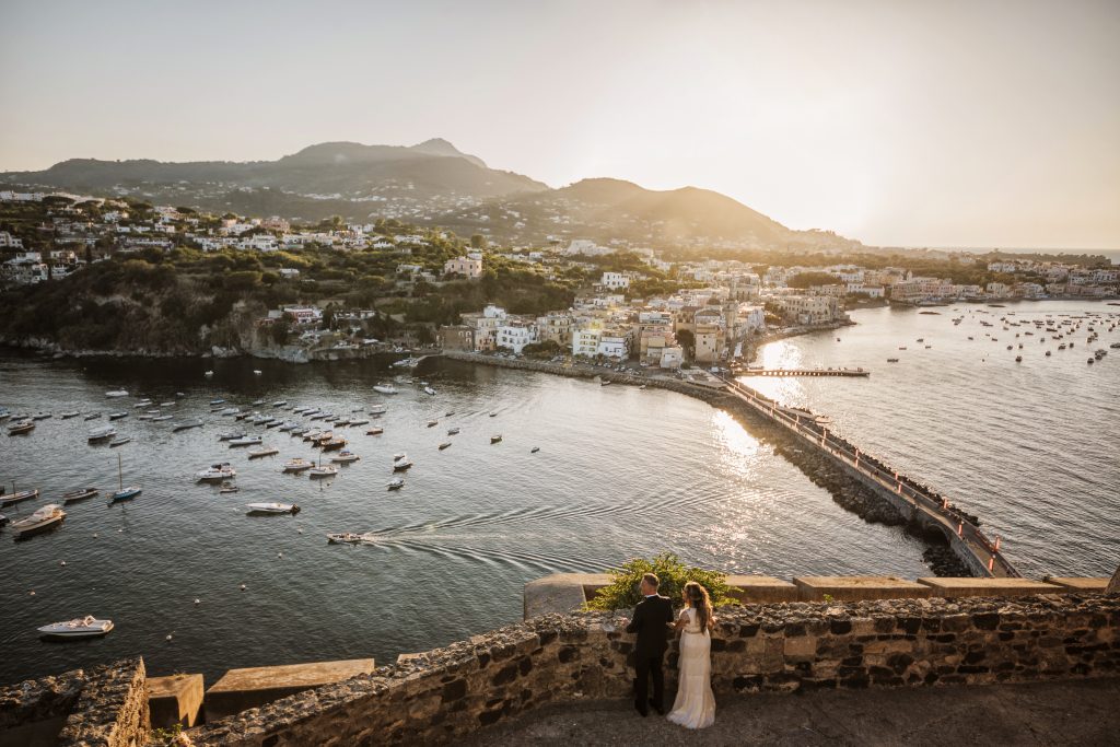 In questa foto il belvedere di Ischia, una delle location preferite di Diana Da Ros Wedding Planner