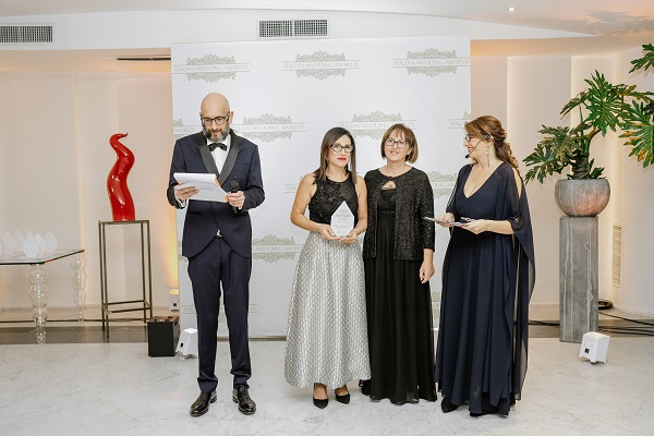 In foto la consegna dei premi di Italian Wedding Awards 2022