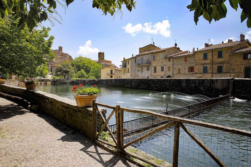 In questa foto la Peschiera di Santa Fiora