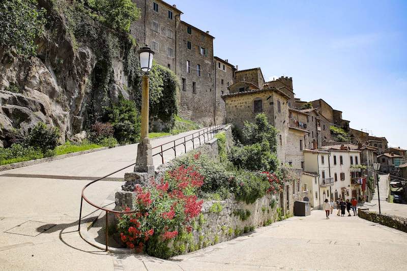 In questa foto una vista del borgo di Santa Fiora