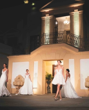 A Villa del Gattopardo la nuova collezione sposa di Atelier Emé