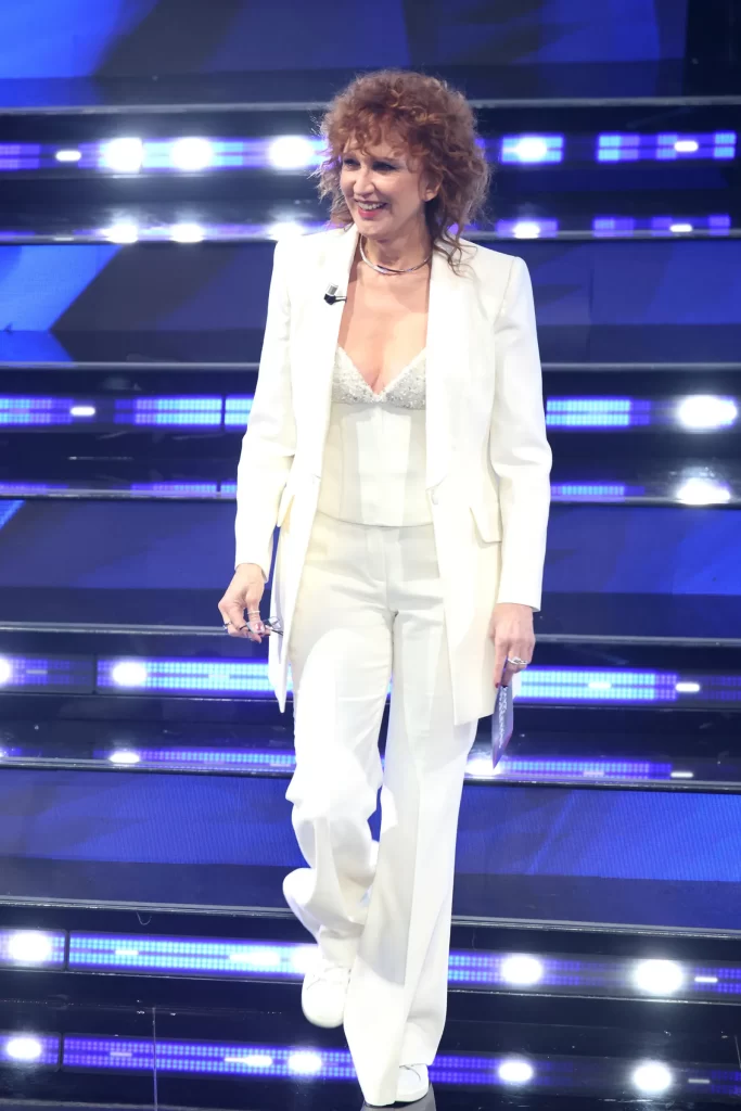 Look Sanremo 2024 Fiorella Mannoia