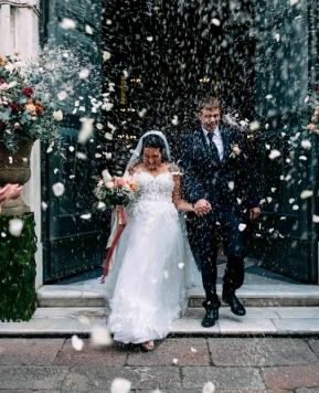 Il sogno di Valentina e Andrea, un matrimonio realizzato da Valeria Fazio