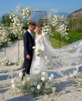 Matrimonio Gloria Strabla, la mamma influencer ha detto Sì al suo Stefano