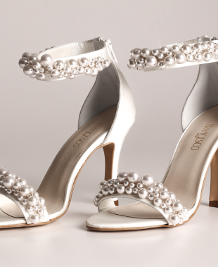 Scarpe sposa Francesco Italy 2025, per essere glamour all’altare