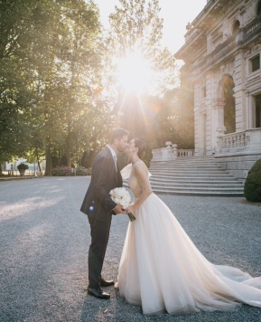 Il matrimonio a Villa Erba firmato dai fotografi di Click E Chic