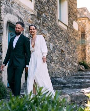 Un sogno romantico a colori, le nozze di Ivana e Stefan con Valeria Fazio