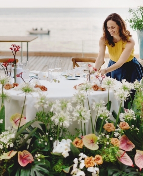 Matrimonio tra cielo e mare, lo stile unconventional di Benedetta Carpanzano