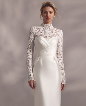 Abiti da sposa di pizzo 2025, il Bridal look romantico e senza tempo