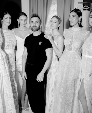 Sfilata Emanuele Bilancia 2025, a Napoli il couturier presenta la nuova collezione sposa