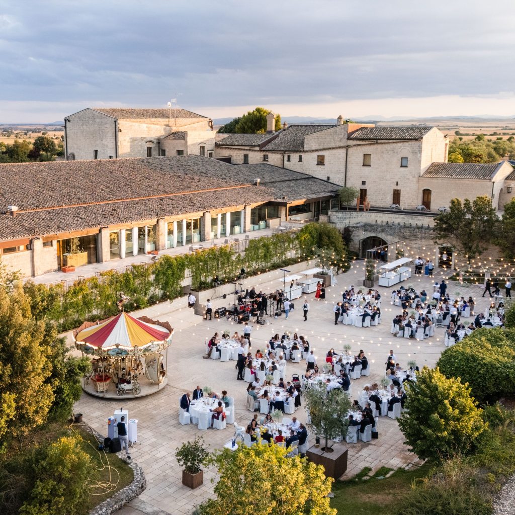 In questa foto la location di matrimoni in puglia i luoghi di pitti