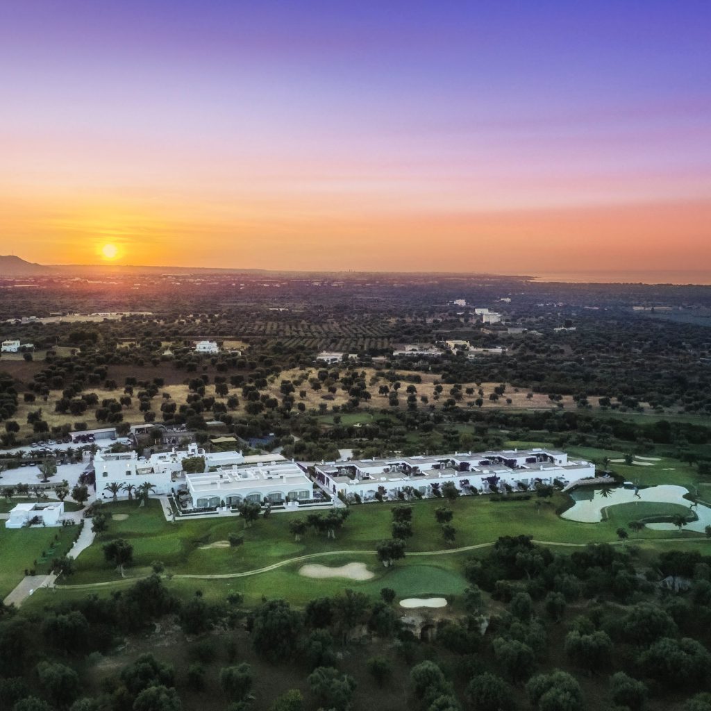 In questa foto la location di matrimoni in puglia masseria torre maizza