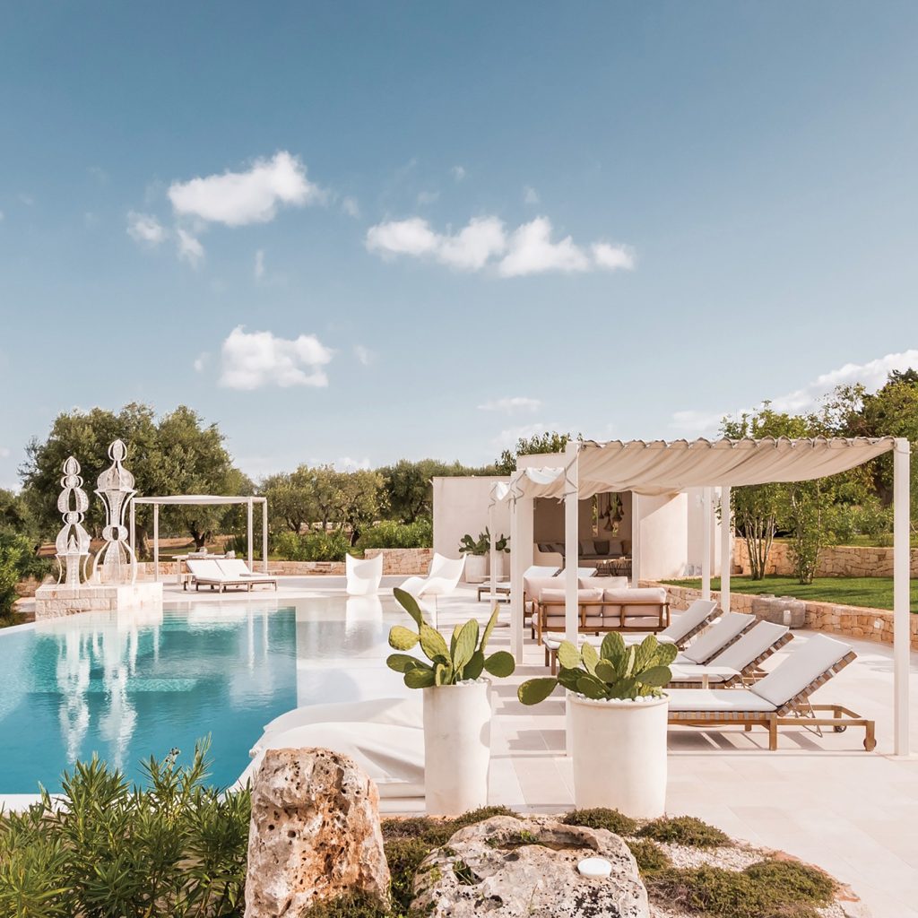 In questa foto la locartion di matrimoni in puglia trullo mò