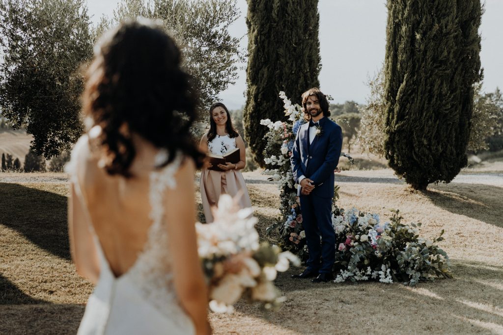 In questa foto un matrimonio della wedding planner sara vicale 