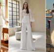 Abiti da sposa con pantaloni 2025, per un look urban chic