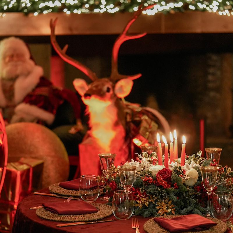 In questa foto una mise en place per matrimonio di inverno  firmata dal Wedding Planner Stefano Miranda