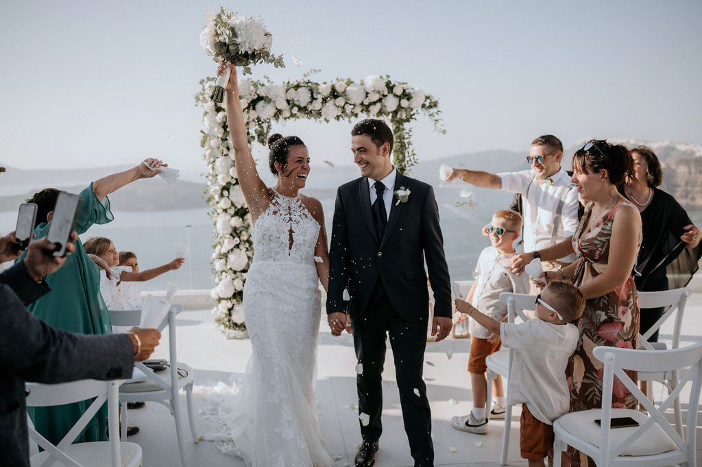 In questa foto un matrimonio della wedding planner sara vicale 