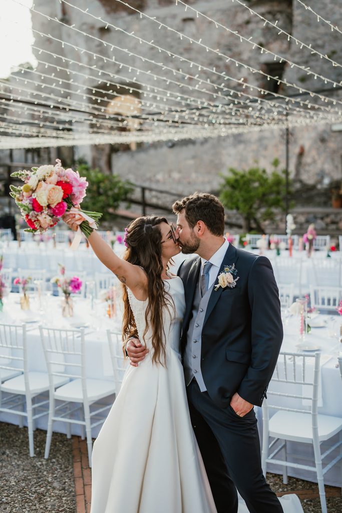 In questa foto un matrimonio della wedding planner sara vicale 