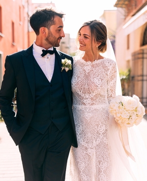 Il Sì di Gianmarco e Cecilia, quando la natura incontra il glamour con Valeria Fazio