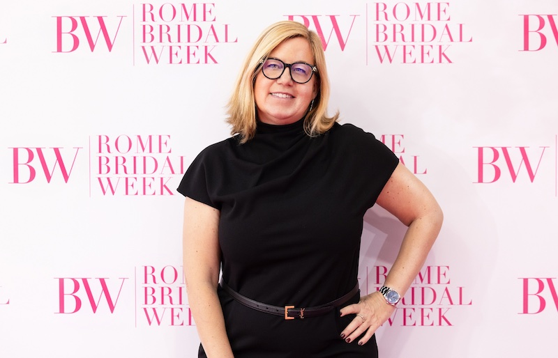 In questa foto, Elena Colonna la Event and Sales Director della Rome Bridal Week