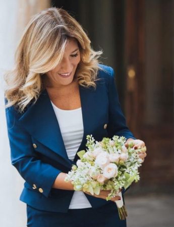 In questa foto la wedding e event planner Anna Frascisco